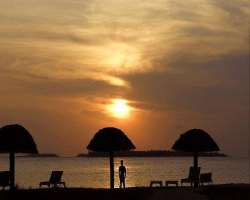 The beauty of the island is it is full of peaceful atmosphere and sunsets and sunrise is a treat to eyes and is worth watching.